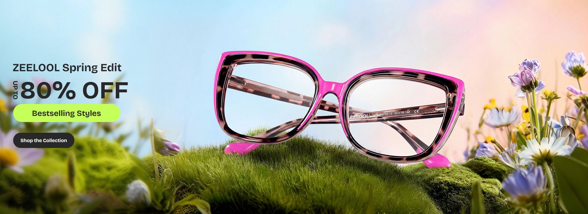 Zeelool optical eyeglasses online store TopBanner0