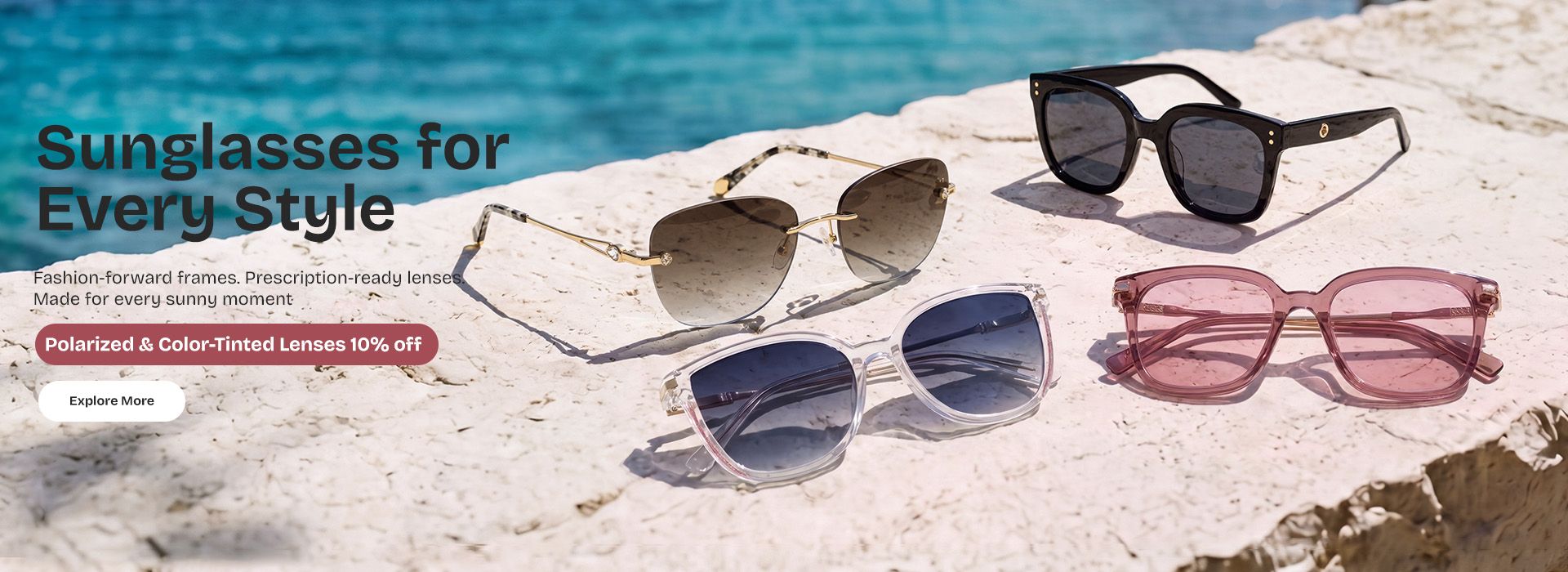 Zeelool optical eyeglasses online store TopBanner2