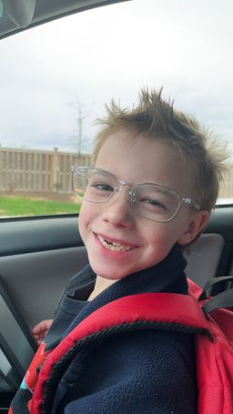 The glasses were super cute on my 6 year old. 
He says the prescriptio0