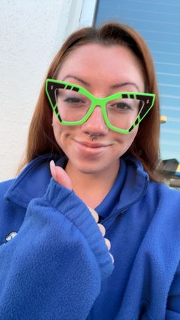 YES, so so so perfect, I’d imagine they’d look pretty cool as sunglass0