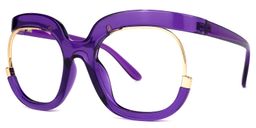 Darice Round Purple Glasses1