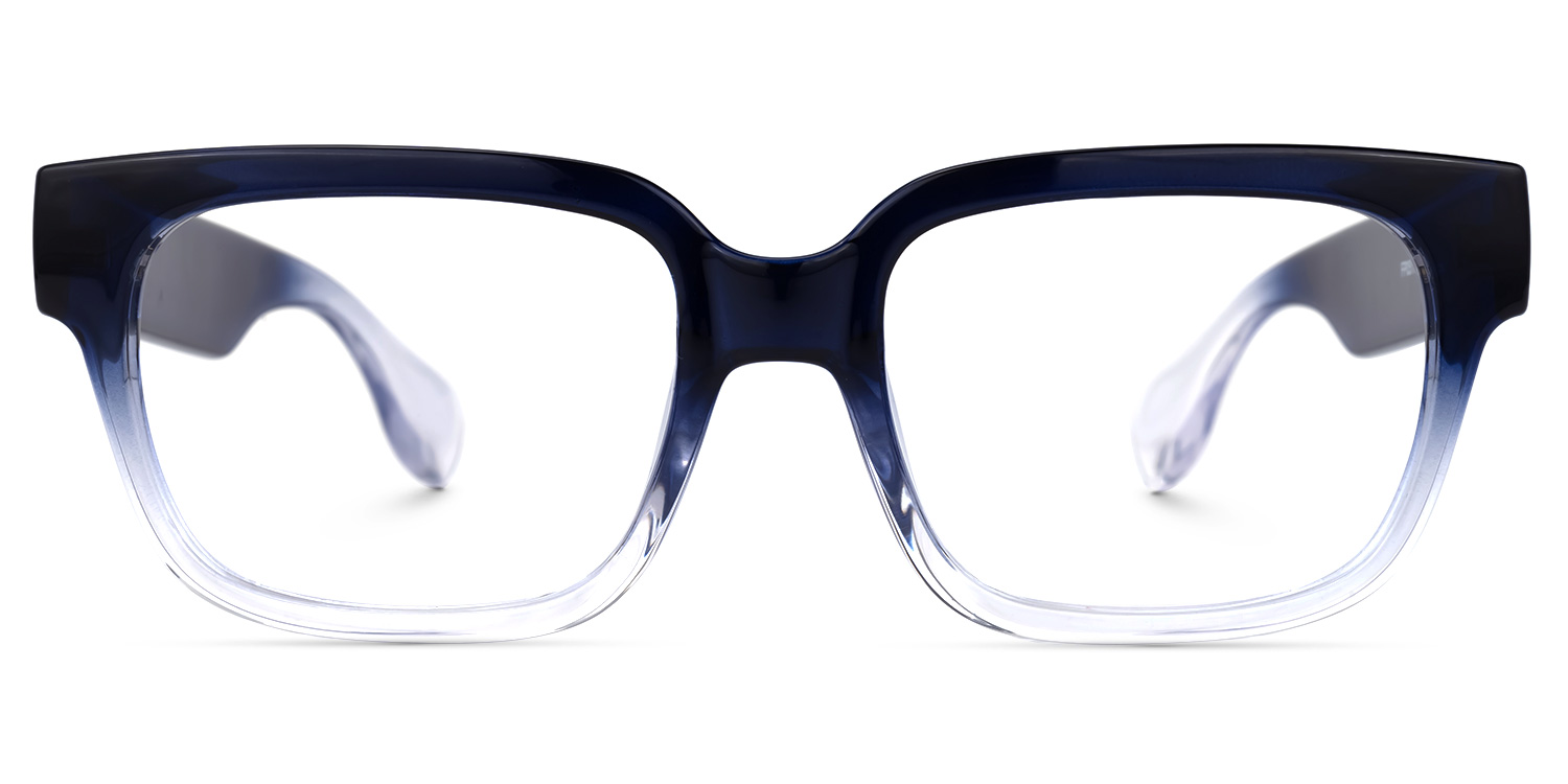 Colin Rectangle Dark-Blue Glasses0