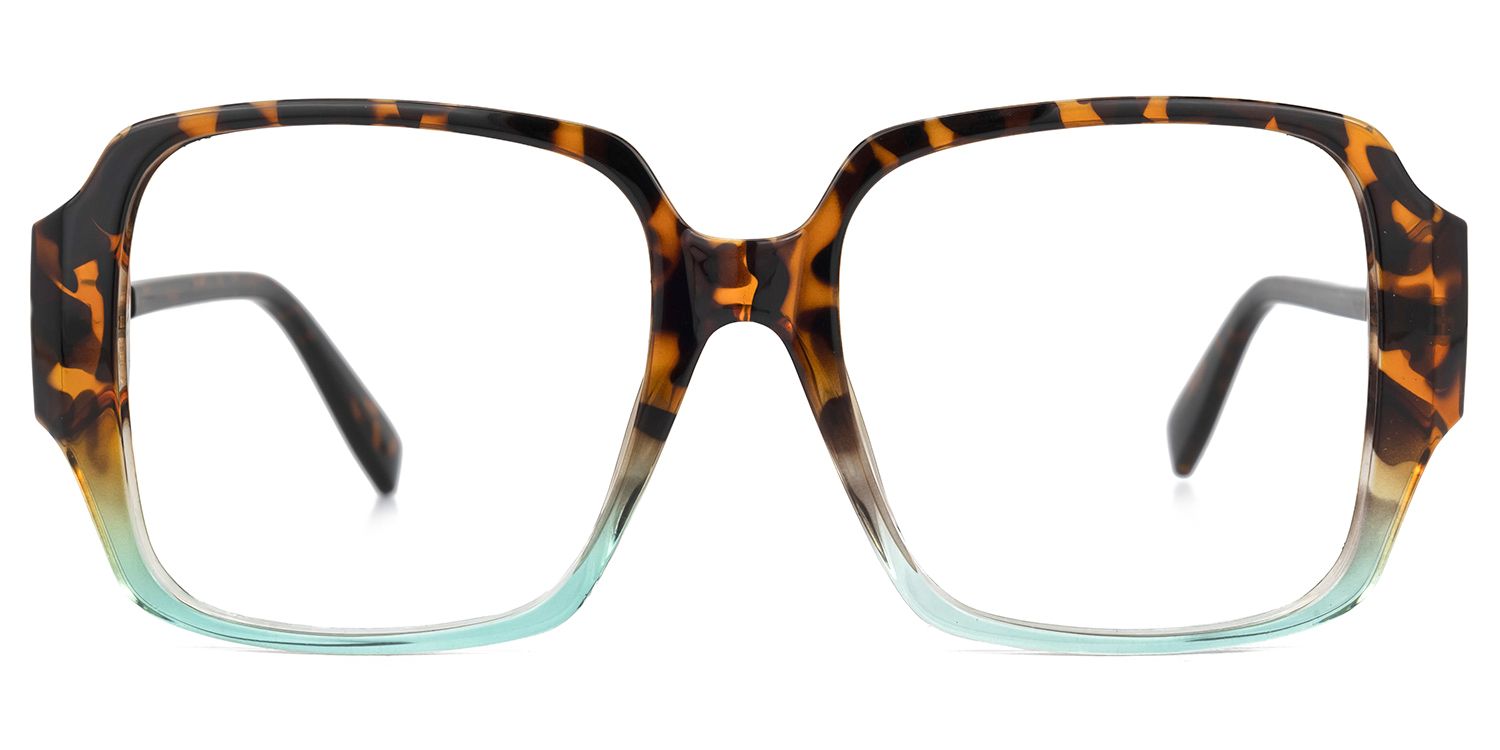 Colon Square Tortoise Glasses | ZEELOOL UK0