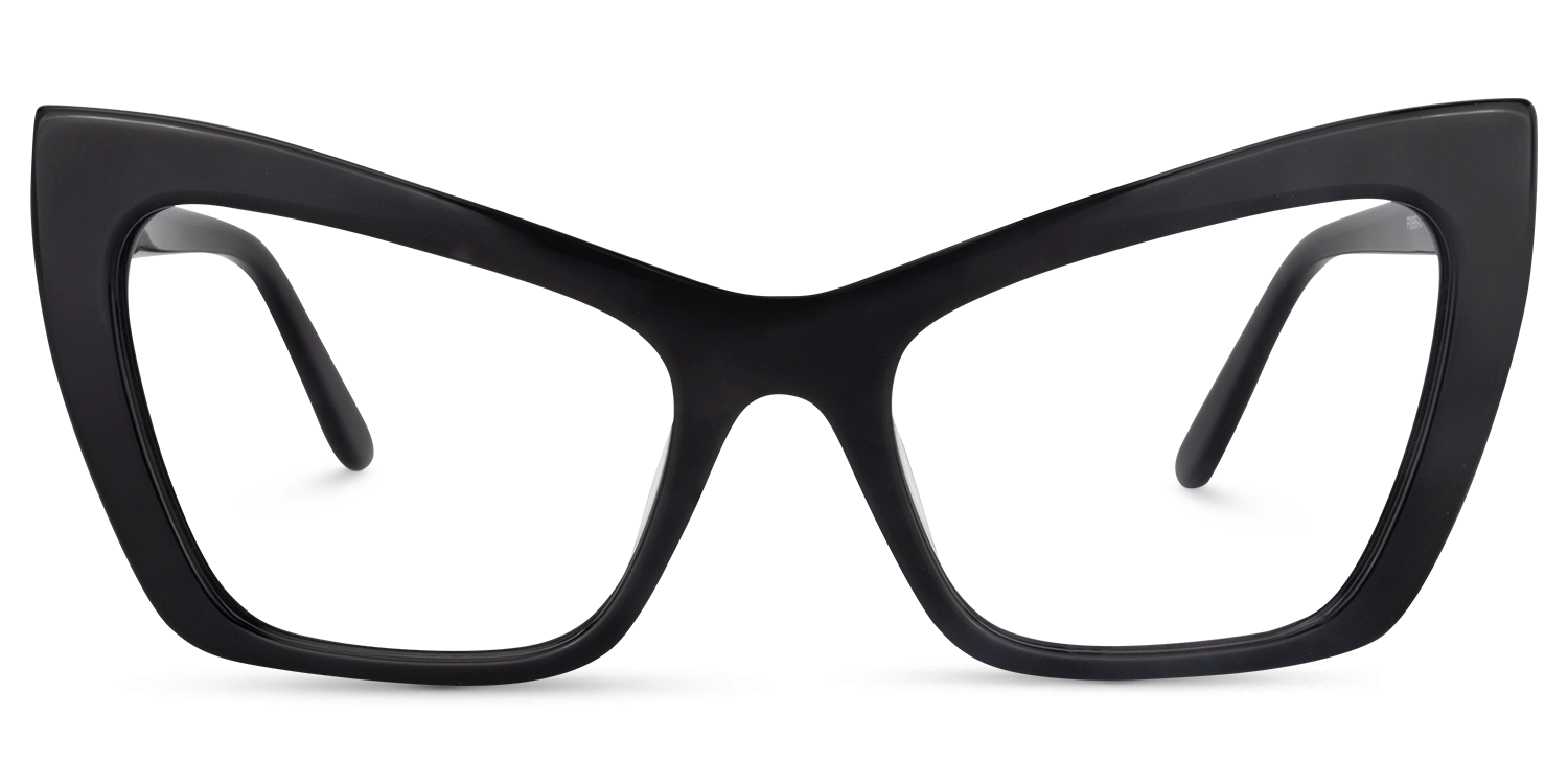 Driscoll Cateye Black Glasses | ZEELOOL UK0