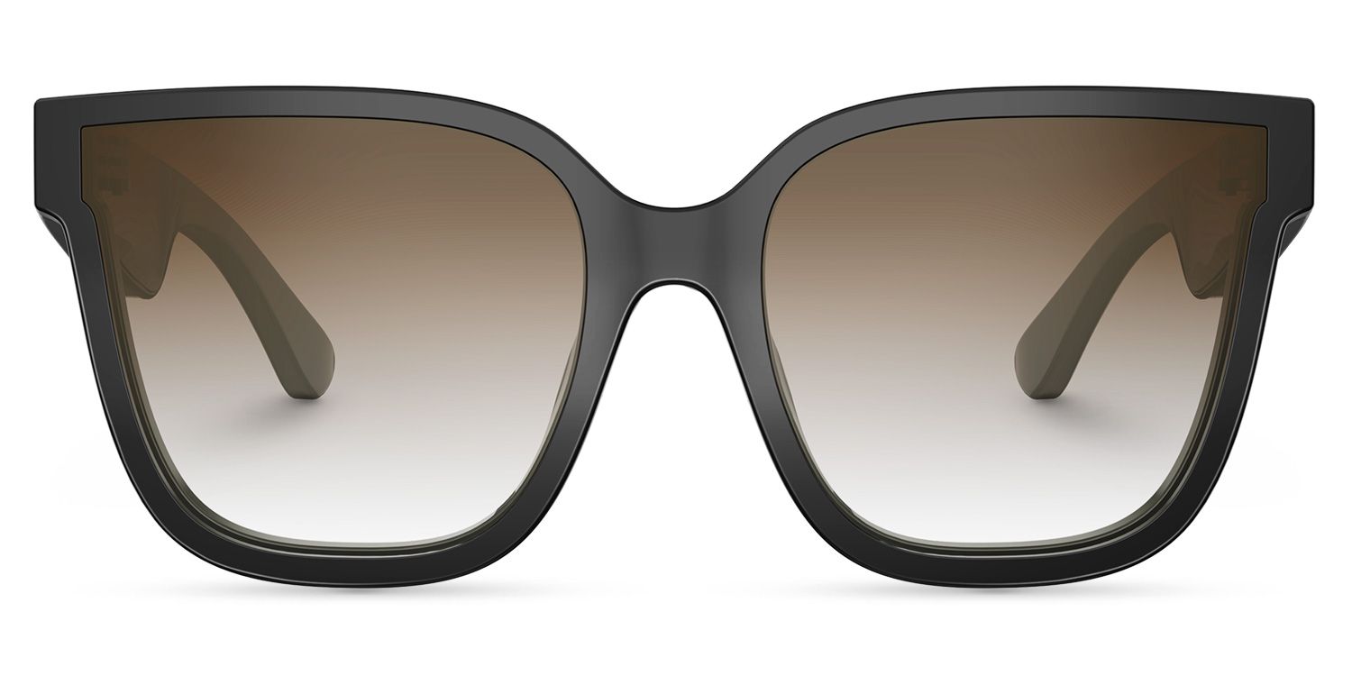 Boman Square Black Bluetooth Sunglasses | ZEELOOL UK0