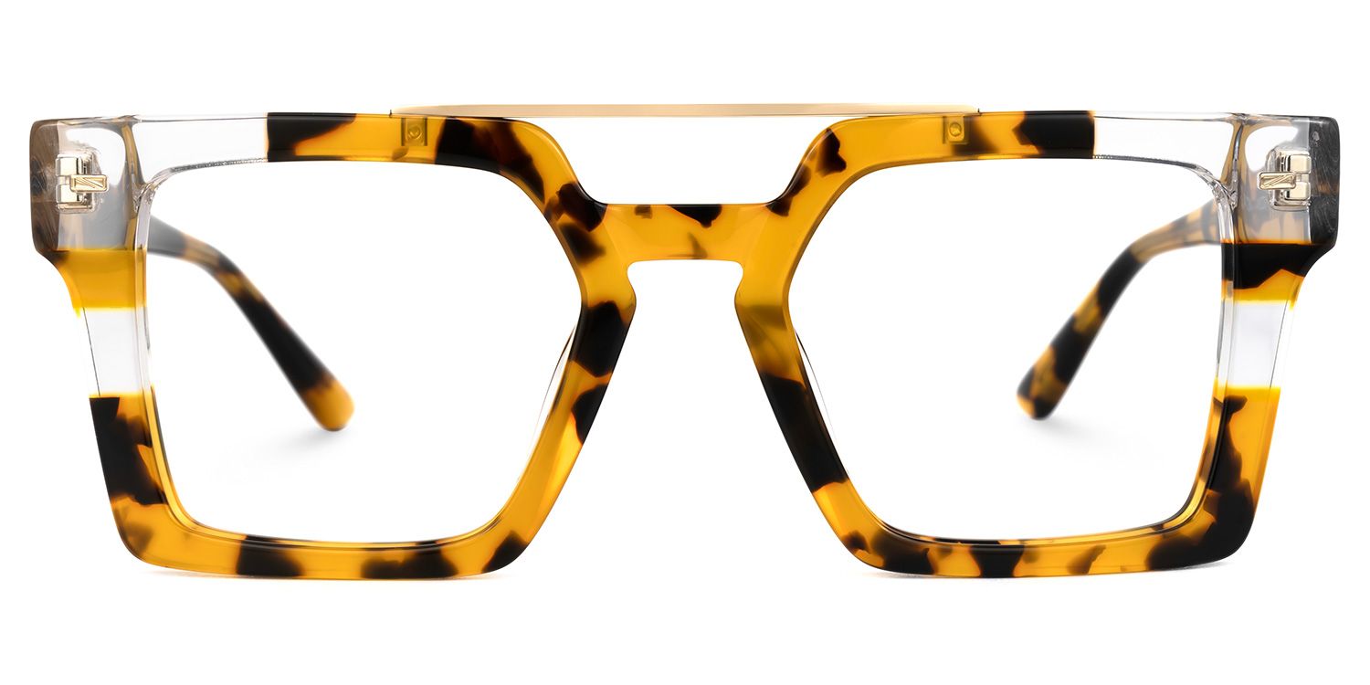 Julisa Square Tortoise Glasses | ZEELOOL UK0