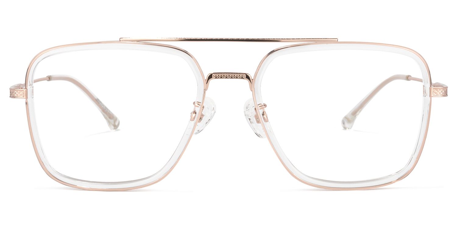 Nayeli Aviator Clear Glasses | ZEELOOL UK0