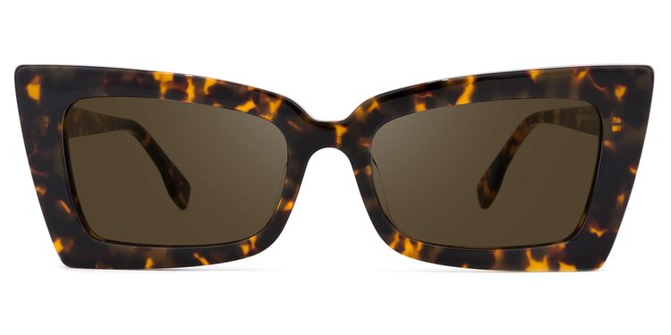 Newell Rectangle Tortoise Sunglasses