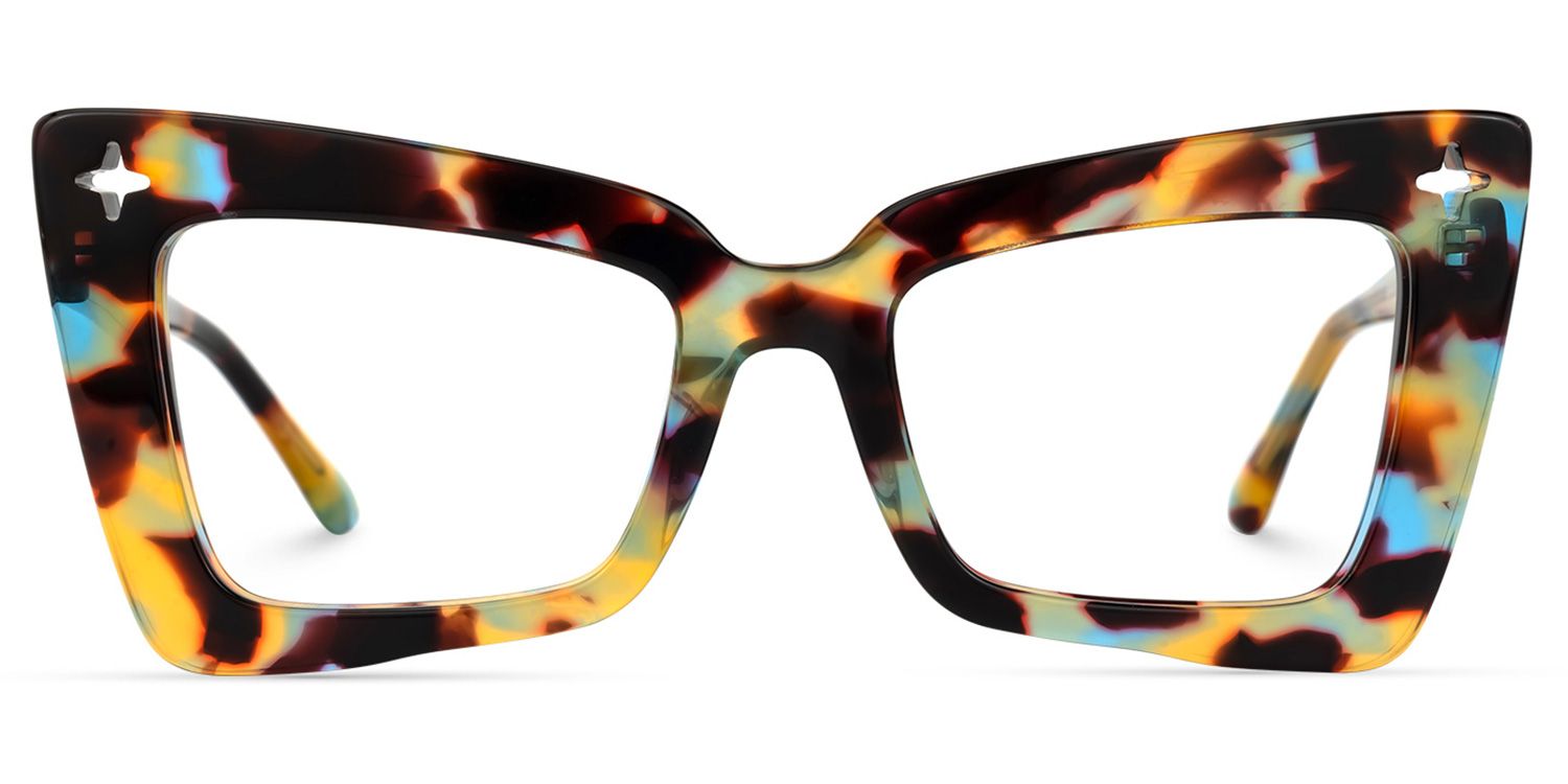 Kairos Cat-eye Acetate Tortoise Eyeglasses | Zeelool0