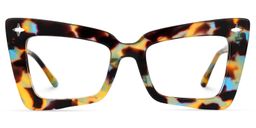Kairos Tortoise Rectangle Glasses0