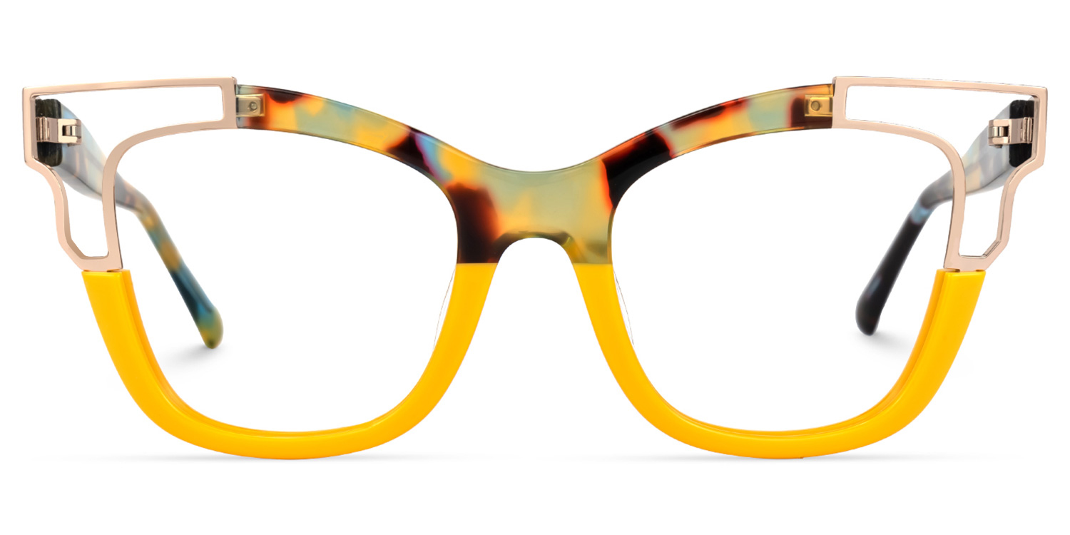 Rhoden Cateye Yellow Glasses good-img