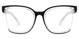 Cadogan Square Black Glasses0