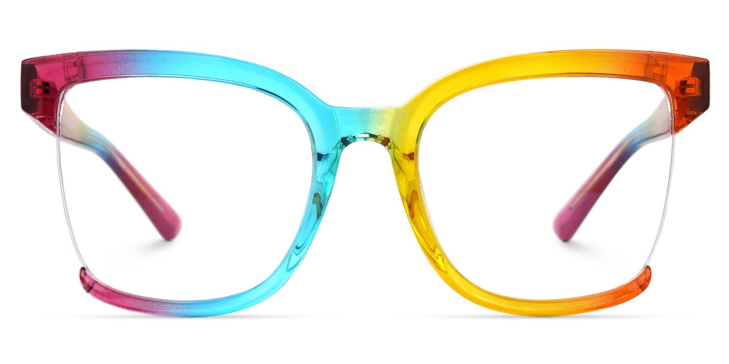 Cadogan Square Colorful Frame Glasses | ZEELOOL UK0