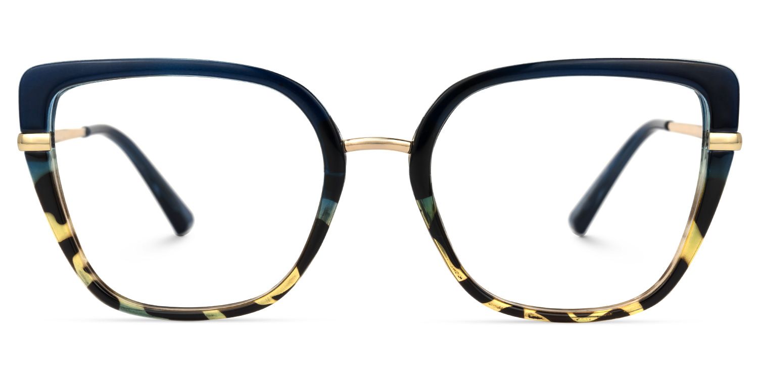 Salinas Cateye Blue Glasses | ZEELOOL UK0