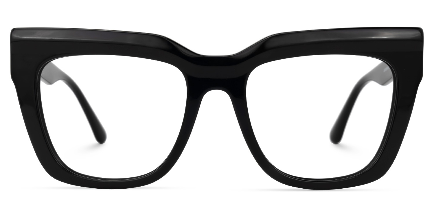 Burse Cateye Black Glasses | ZEELOOL UK0