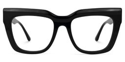 Burse Cateye Black Glasses0