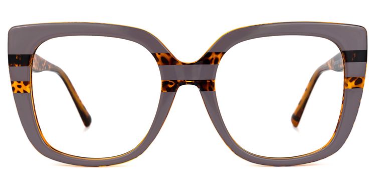 Brenda Mauve Square Glasses