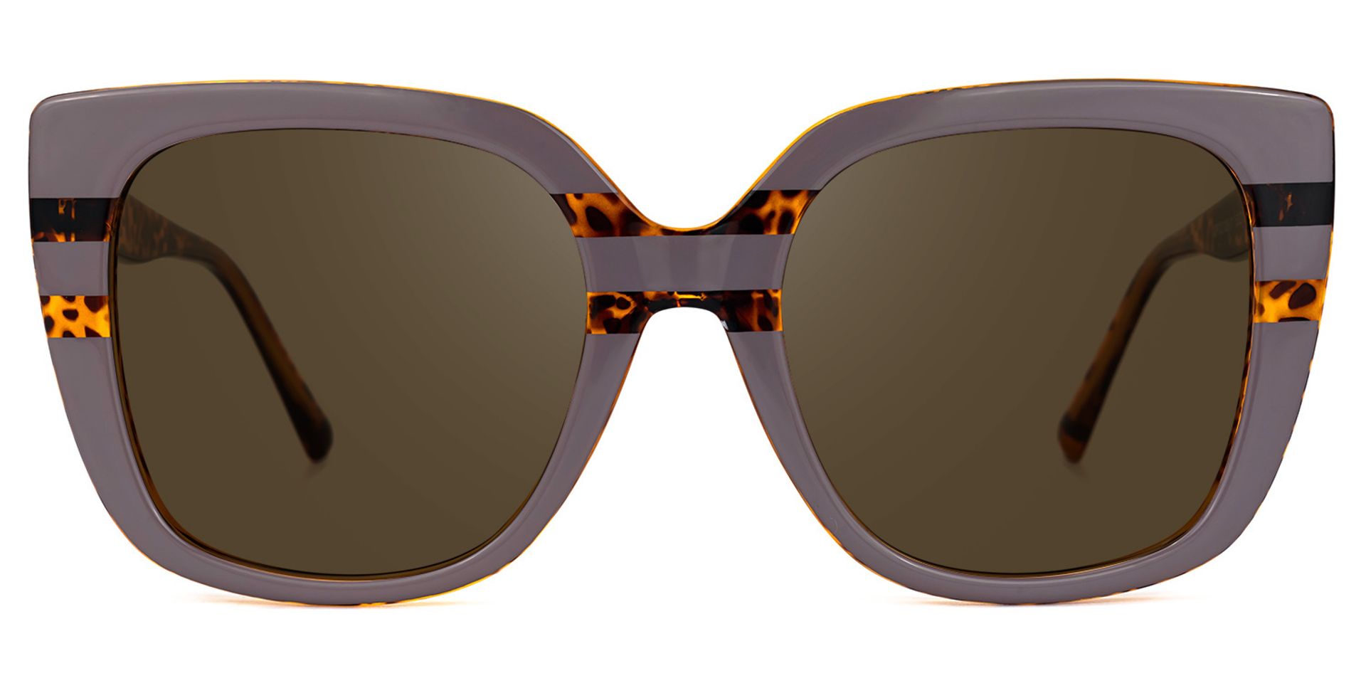 Brenda Square Mauve Sunglasses | ZEELOOL UK0