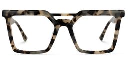 Demar Square Tortoise Glasses0