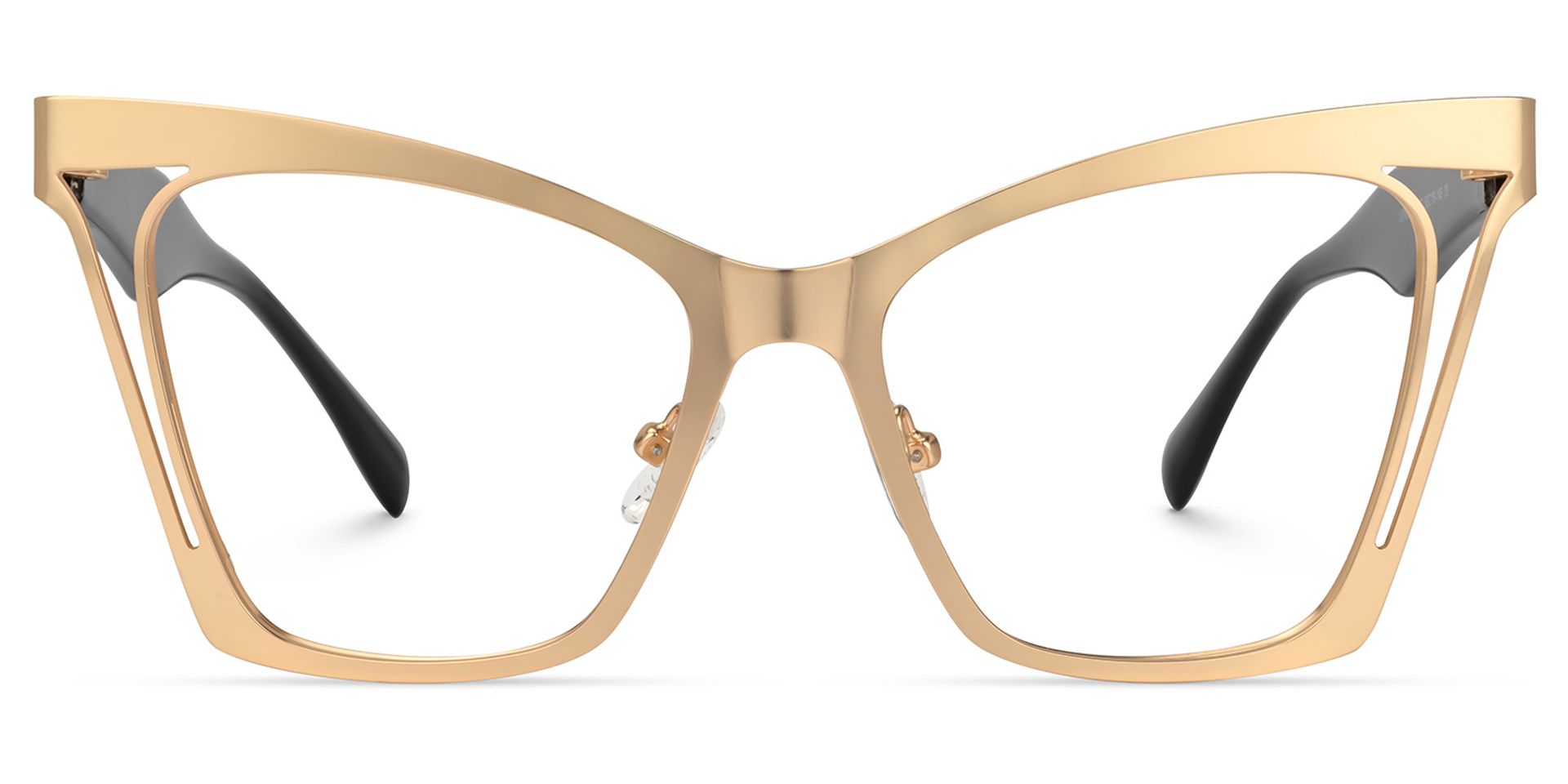 Adarsh Cateye Gold Glasses | ZEELOOL UK0