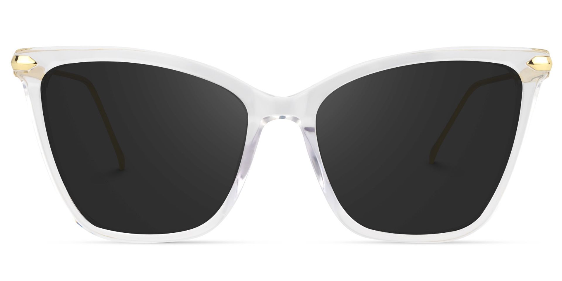 Hilary Butterfly Clear Sunglasses | ZEELOOL UK0