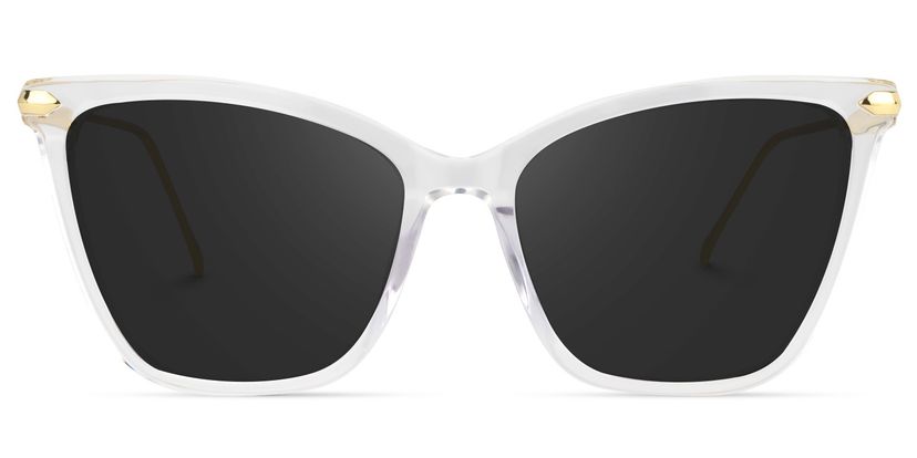 Hilary Clear Butterfly Sunglasses