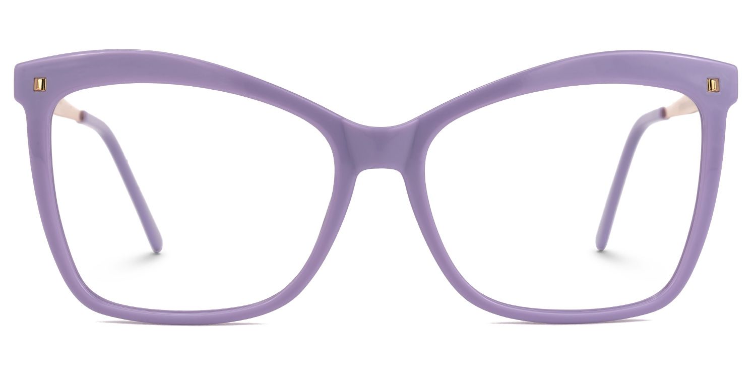Isaebella Butterfly Light Purple Frame Glasses | ZEELOOL UK0