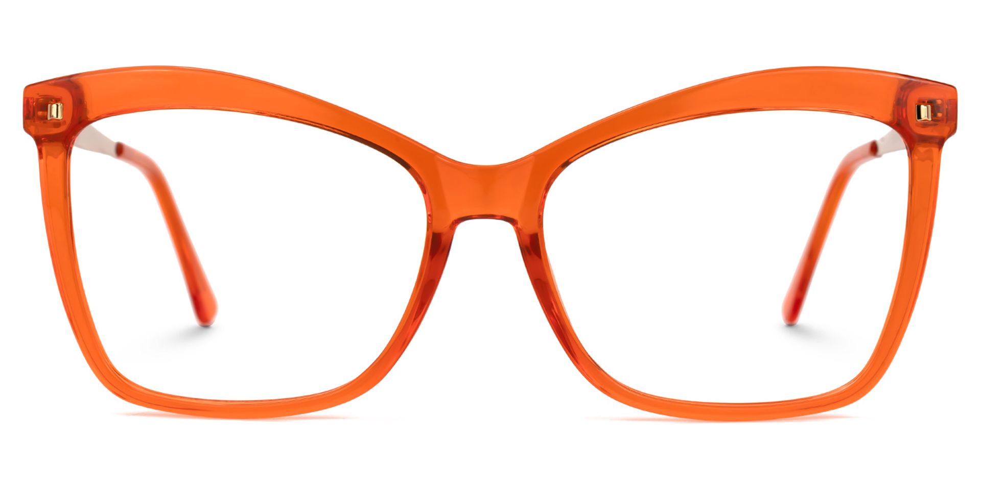 Isaebella Butterfly Orange Eyeglasses and Glasses Frame0