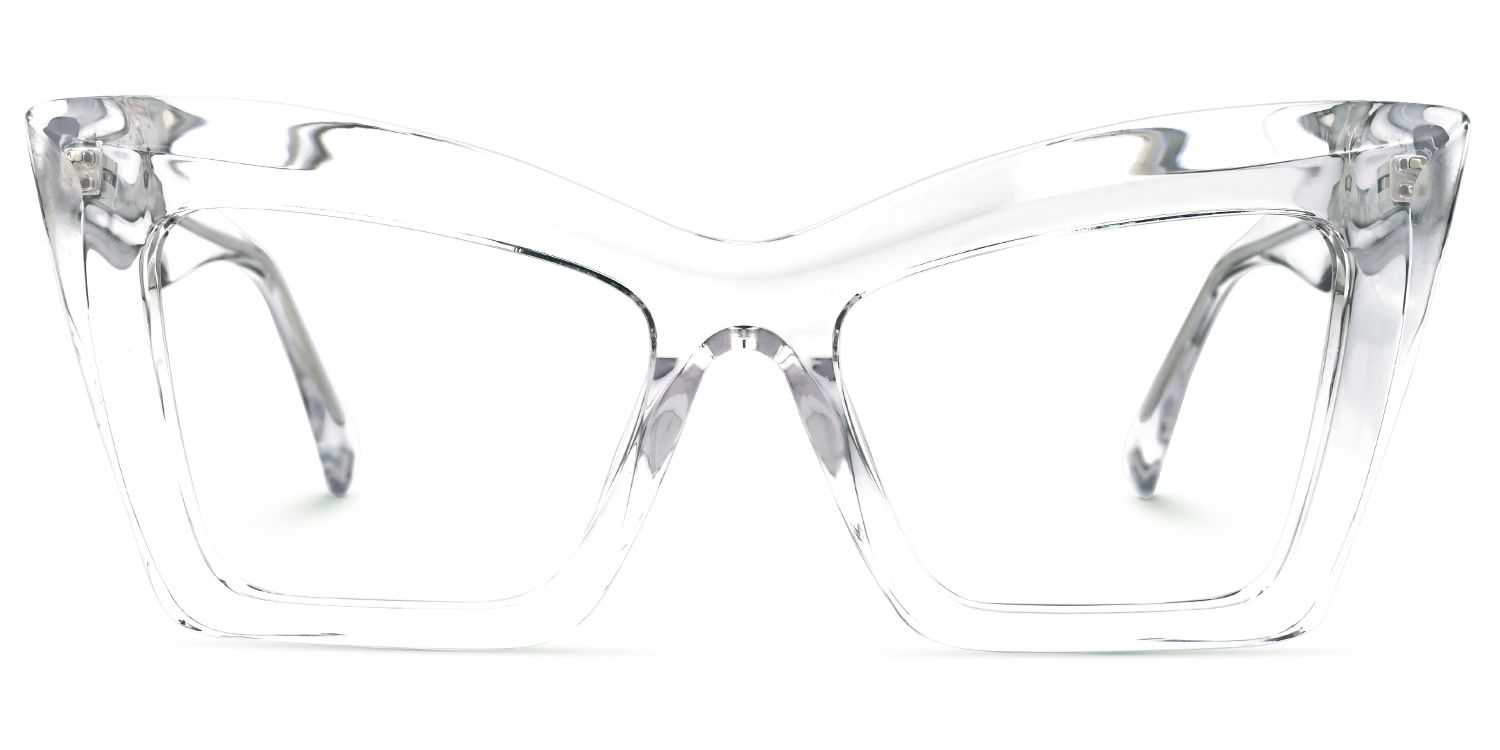 Boland Cateye Clear Glasses | ZEELOOL UK0