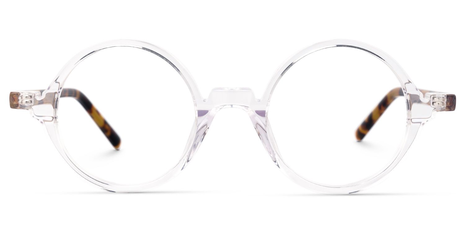 Otto Round Clear Glasses | ZEELOOL UK0