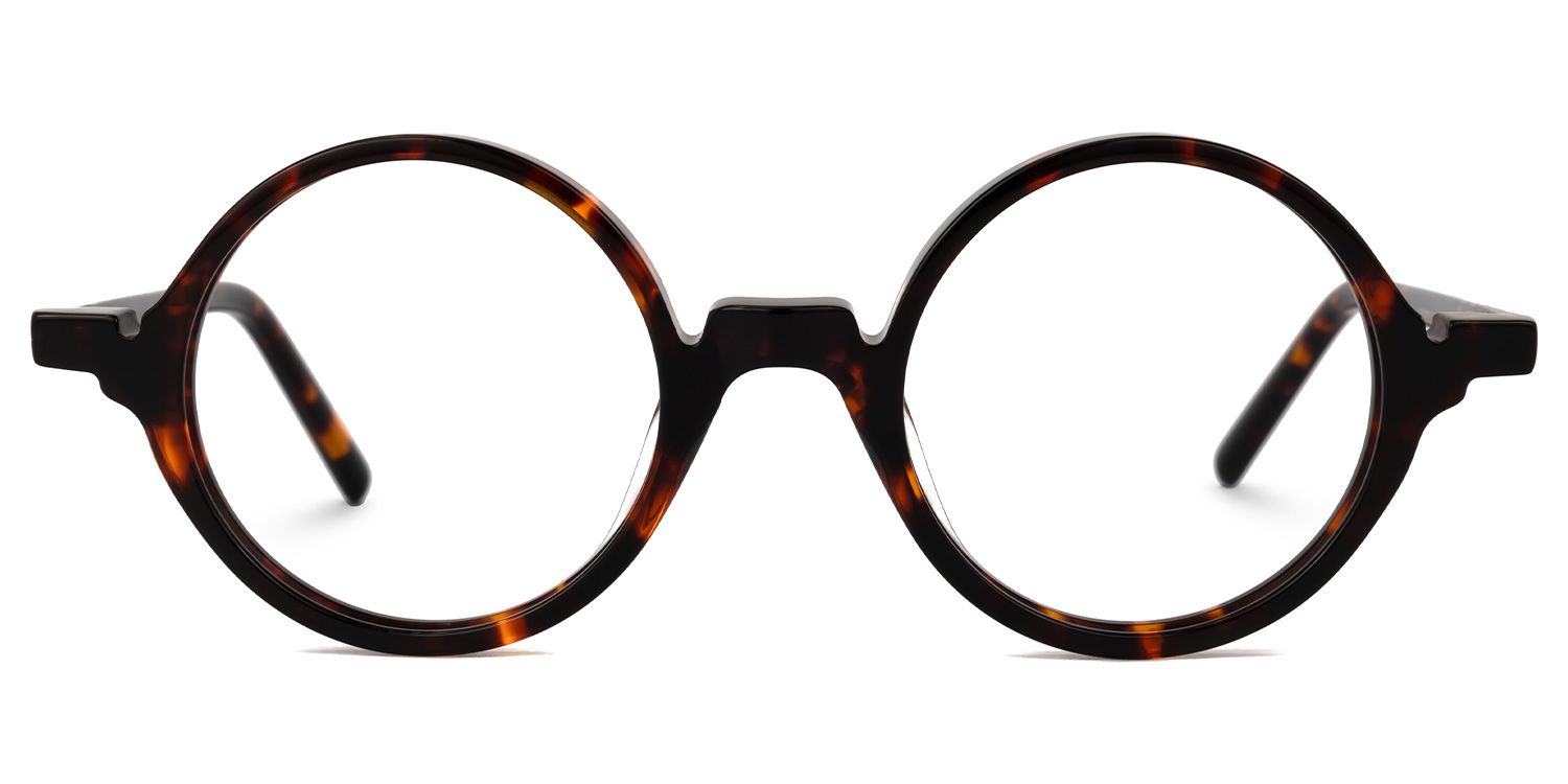 Otto Round Tortoise Glasses | ZEELOOL UK0