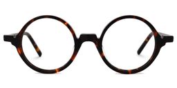 Otto Round Tortoise Glasses0