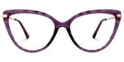 Lucas Cateye Purple Glasses0
