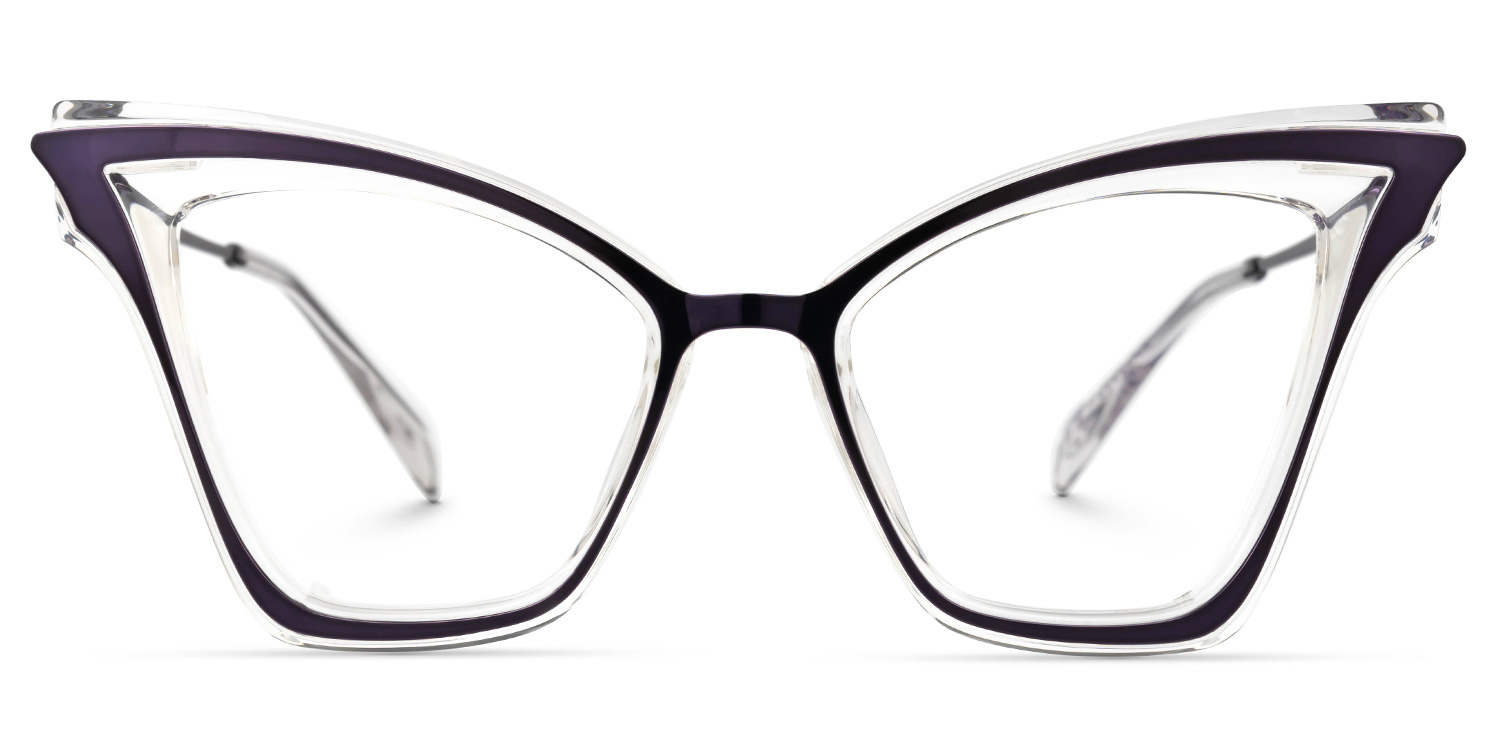 Stella Cateye Crystal Glasses | ZEELOOL UK0