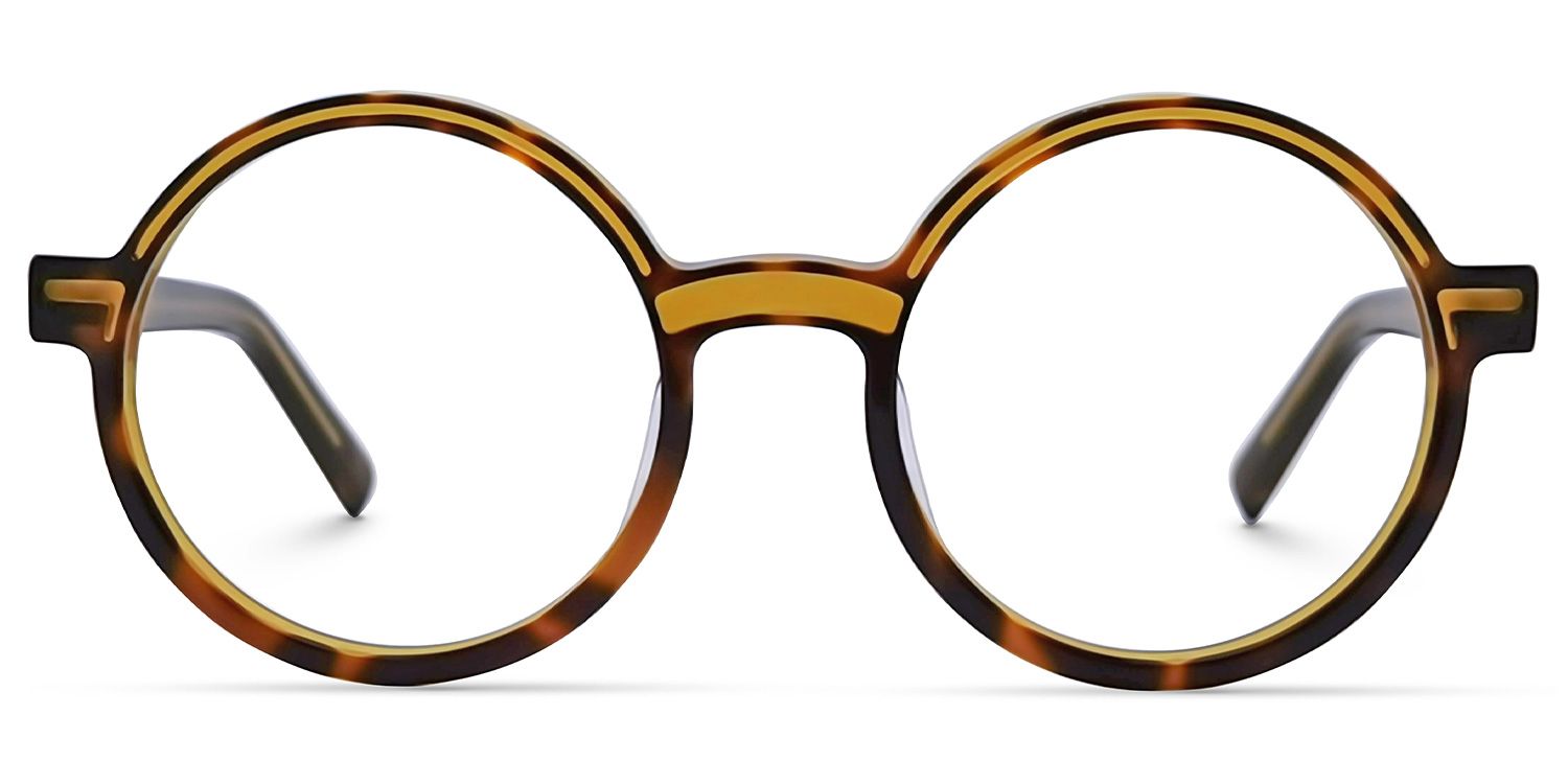 Chantel Round Tortoise Glasses | ZEELOOL UK0