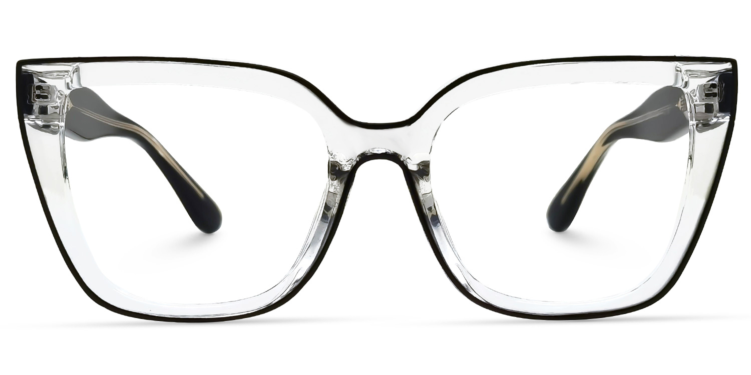 Mirta Square Black-Crystal Glasses0