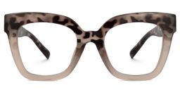 Malcolm Square Two-Tone Glasses0