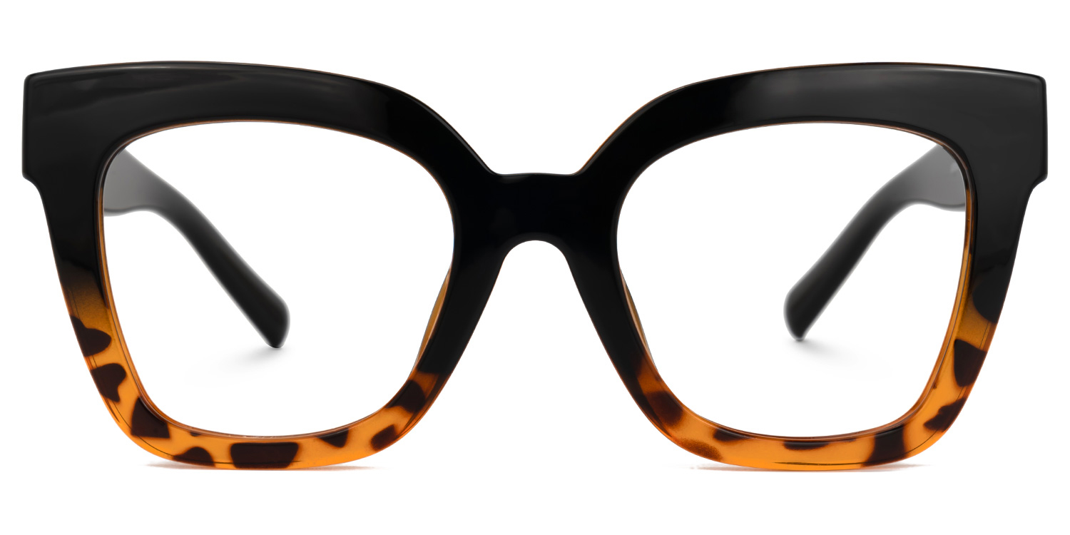 Malcolm Square Two-Tone Glasses0
