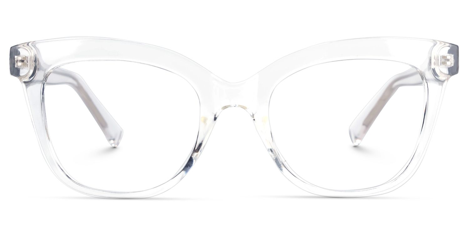 Santiago Cateye Clear Glasses | ZEELOOL UK0