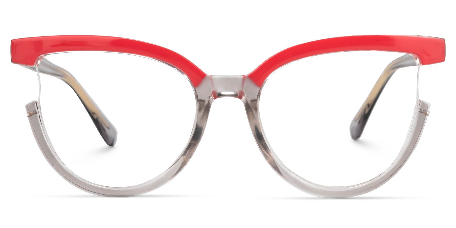 Tiwari Cateye Gray Glasses | ZEELOOL UK0