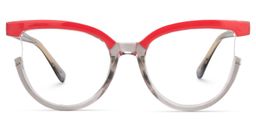 Tiwari Cateye Gray Glasses0
