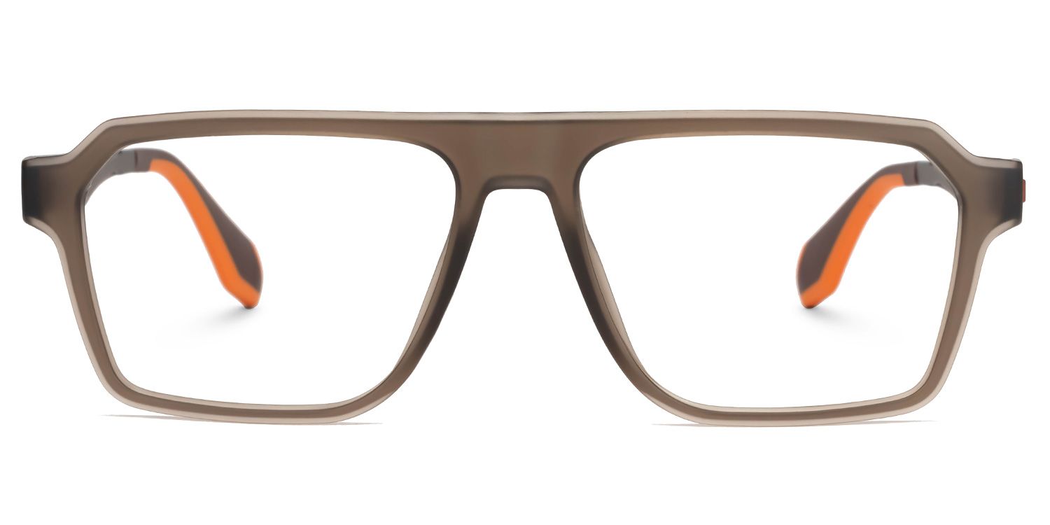 Arnold Aviator Brown Glasses | ZEELOOL UK0