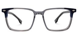 Davila Rectangle Gray Glasses0
