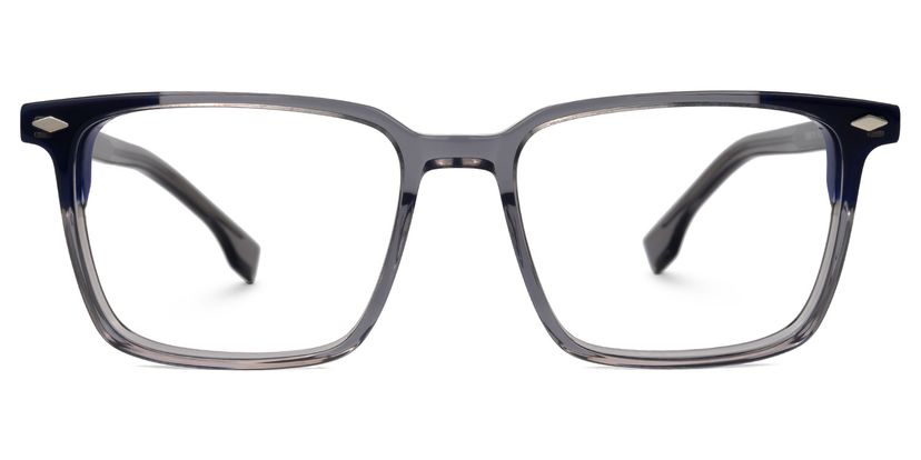 Davila Rectangle Gray Glasses