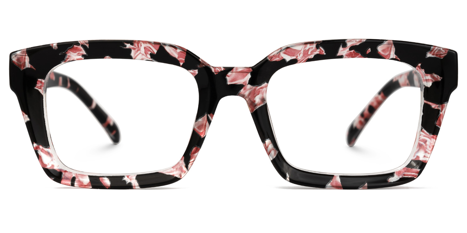 Tasfiya Rectangle Floral Glasses | ZEELOOL UK0