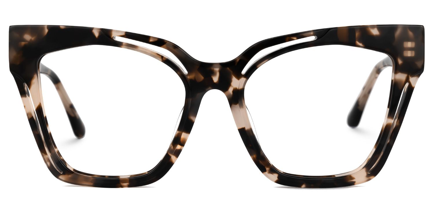 Domena Square Tortoise Glasses | ZEELOOL UK0