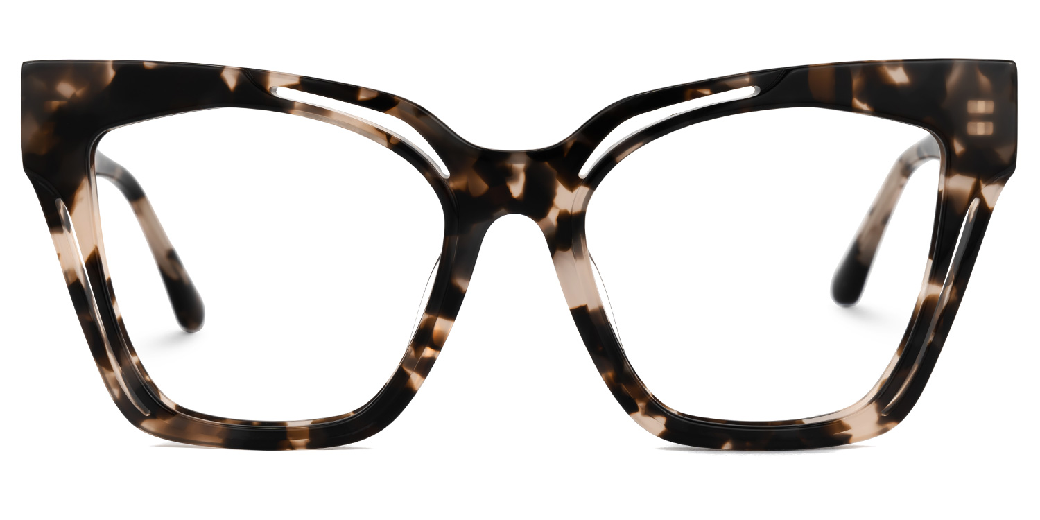 Domena Square Tortoise Glasses | ZEELOOL UK0