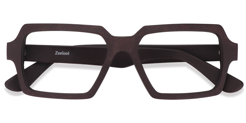 Arthur Geometric Brown Glasses1