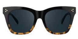 Tandy Rectangle Tortoise Sunglasses0