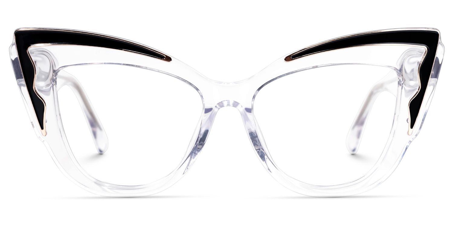 Dyson Cateye Clear Glasses | ZEELOOL UK0